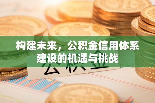 旬阳构建未来，公积金信用体系建设的机遇与挑战